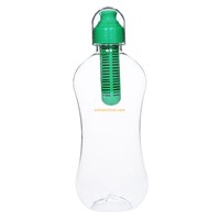Bobble BPA Free water bottle with metal carabiner, sports bottle with purifaction, shaker bobble filter cleaning water bottle