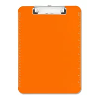 China supplier new fashionable popular custom colorful A4 waterproof medical plastic clipboard with metal clip