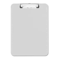 China supplier new fashionable popular custom colorful A4 waterproof medical plastic clipboard with metal clip