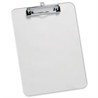 New design cheap price custom made ps material colorful plastic A5 clipboard with storage