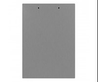 High quality stationery products custom A4 A5 size transparent plastic white cool clipboard with flat clip