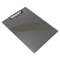 China manufacture cheapest custom office use double plastic PVC 5 x 7 inches clipboard folder with pocket