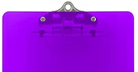 Hot Sale popular high quality custom various design clear A4 plastic clipboard with holde for office