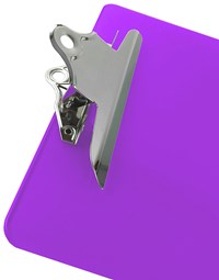 Wholesale cheap custom color A4 A5 A6 durable transparent clear plastic clipboard for office