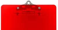 Hot Sale popular high quality custom various design clear A4 plastic clipboard with holde for office
