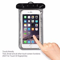 Underwater phone bag 100% sealed plastic pouch waterproof phone bag case diving mobile bag pouch for iPhone Samsung cell phone