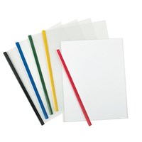 Good quality cheap price custom A4 colorful office stationery report cover slide binder l folder