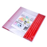 Factory price good quality custom A4 different colour stationery siling bar slide binder folder report cover
