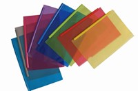 Low price custom various color A4 size plastic pp office document folder pvc slide binder wholesale