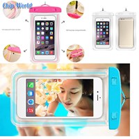 Custom waterproof phone case for iphone 6s plus waterproof bag phone, universal custom waterproof bag for mobile