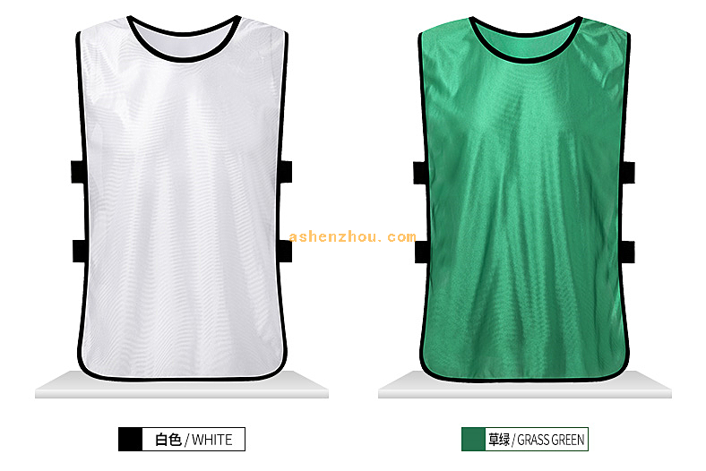 Wholesale good price custom soccer bibs training vest scrimmage jerseys kids football vest