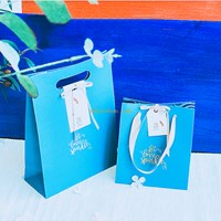 Cheap promotional custom logo print fancy design eco gift pp paper children bag for shopping