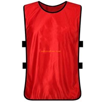 Promotional custom reversible breathable sport mesh soccer polyester training basketball vest