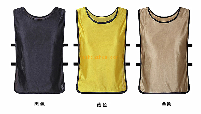 Cheapest custom colors breathable gym sport mesh soccer bibs football training vest
