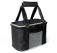 New arrival high quality non woven material outdoor travel soft lunch insulated can fitness frozen food lunch cooler bag
