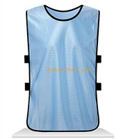 Promotional custom reversible breathable sport mesh soccer polyester training basketball vest