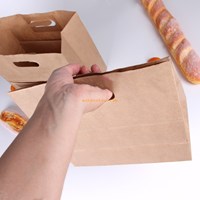 Factory wholesale price prescription custom kraft shopping packing brand paper tote bag oem advertising paper bag for food