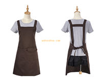 China supplier wholesale custom various colors mens and women garden kitchen natural kids apron